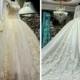 2016 Ball Gown Wedding Dresses with Long Sleeves Sheer Jewel Neckline Appliques Cathedral Vintage VWedding Bridal Gowns Real Pictures Online with $148.43/Piece on Hjklp88's Store 
