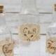 Unity Sand Set Ceremony Rustic Wedding Sand Ceremony Set Personalized Burlap Jars Set