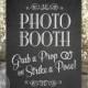 Photo Booth Sign Chalkboard Printable Wedding Party Instant Download Ready To Print (#PHO3C)