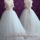 Light Blue Wedding Dress With Lace Bodice 