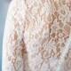 Orion // Lightweight wedding gown - Chiffon wedding dress - Lace wedding dress - Long sleeves wedding - Long sleeved wedding dress 