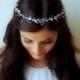 ON SALE Wedding Pearl Crown, Bridal Hair Accessories, Wedding Head Piece, Bridal Hairpiece, Wedding Tiara
