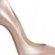 New Nude Women Pumps Patent Leather Stiletto Metal Heels Fetish Sexy Women Shoes High Heel Pointed Toe Wedding Shoes Size 33 - Bellushop.eu