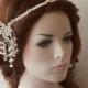 Wedding Head Chain, Pearl Hair Jewelry, Bridal Hair Accessories, Bohemian Wedding Headpiece, Wedding Hair Accessories