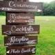 One Wedding Directional Sign- Wedding Arrow Sign- Rustic Wedding Sign- Woodland Wedding Sign - Boho Wedding Sign - Bohemian Wedding