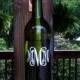 Monogrammed Wine Lantern