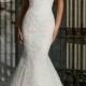 Charming Fitted Bodice Mermaid Wedding Dresses 2016 Appliques Sweetheart-Neckline Bridal Gowns Lace Tulle Sweep Train Wedding Ball Online with $108.38/Piece on Hjklp88's Store 
