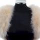 HOLLYWOOD VINTAGE GLAMOUR - Marabou Feather Shrug Wrap Stole Bolero Jacket - Cream/Champagne - Plus sizes available