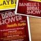 Broadway Playbill Invitation - Theater Themed - NYC - Bridal Shower Printed Invites or Printable Invitations