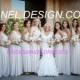 EXPRESS SHIPPING- Infinity Dress, Bridesmaids Dresses, Wrap Dresses, Convertible dresses, Wedding Gown