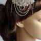 Crystal Bridal Art Deco Hair Comb, Downton Abbey, Great Gatsby, Vintage Inspired Hairpiece, Bridal Hair Accessory, Crystal Headpiece
