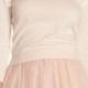 Women's Jenny Yoo 'Millie' Beaded Cotton Blend Sweater