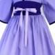 Kimono Dress - Girls Dress - Purple Dress - Girls Birthday Dress - Flower Girl Dress - Mulan Dress - Ting Ting Dress - sizes 2T to 7 Years