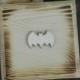 Rustic Ring Bearer Box Pillow Alternative, Batman Superhero Nerdy Ring Bearer Box, Shabby Chiffon Flower Ring Box, Personalized Initials Box