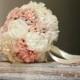 Wedding bouquet, bridal bouquet, blush bouquet