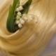 Lily of the Valley, Hair Clip, White & Green, Spring, Summer, First Communion, Victorian, Prom, Flower, Retro, Dance, Garden, Party, Kawaii