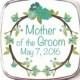 Mother of Groom Compact Mirror - Mother of the Groom Gift - Wedding Compact Mirror