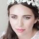 Crown bridal / bridal wreath / bridal headpiece / wedding headpiece / headband wedding / floral wreath / boho headpiece / MOD601 bridal Crown
