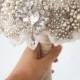 Diamante Brooch Bouquet - Bridal Bouquet - Wedding Bouquet