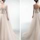 Organza Ball Gown Sweetheart Wedding Dresses with Beaded Bodice