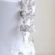 SALE 35% Off Bridal Earrings CZ Swarovski Crystal Silver Post Stud CNE13