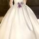Vintage Long Sleeve Wedding Dresses V-Neckline 2016 Vestido De Novia Chapel Train Bridal Ball Gown Satin Illusion Sash A-Line Custom Online with $109.17/Piece on Hjklp88's Store 