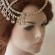Wedding Hair Accessory, Bridal Head Chain, Wedding Headpiece, Wedding Hair Jewelry, Bridal Headband, Hair Accessories