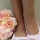 wedding lace socks for heels