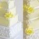 Yellow Daisy Wedding Cake
