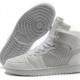 Michale Jordan Sneakers 1 Retro Lifestyle Shoes All White Men Size 58263