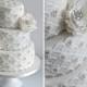 Art Deco Style Wedding Cake