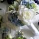 Package Wedding Bridal Bouquet Set Of Realtouch Roses an Stargazer Lilies