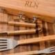 BBQ Grilling Set With Personalized Bamboo Case
