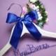 name hanger , Personalized Wedding Hanger, bridesmaid gifts, brides hanger bride gift ,hanger with ribbon,bride hanger for wedding dress