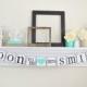 Bridal Shower Decorations Bridal Shower Banners Soon To Be Mrs Banner Bachelorette CUSTOMIZE YOUR NAME, Lt Teal Bridal Decor, B207
