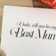 Dude will you be my best man card Wedding Card asking best man invitation (Sophisticated)