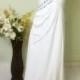 One shoulder bride dress，prom dress,bridemaid dress，wedding gown，party dress，formal dress，white dress