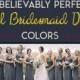 21 Beautiful And Unexpected Bridesmaid Dress Colors