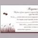 DIY Wedding RSVP Template Editable Word File Download Rsvp Template Printable RSVP Cards Wine Red Rsvp Card Template Elegant Rsvp Card