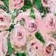 Romantic, Fine Art, Digital Art Print, "Pink Wedding Bouquet" by Michelle Trousseau, Instant Download Print