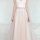 Blush Wedding Gown // Dahlia // 2 Pieces