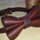 Genuine Australian LEATHER Bow Tie - Repurposed Leathers with Character