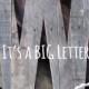 31" Tall  Rustic Letter W, Guest Book,Big Wooden Letter,CountryChic,Barn Wedding,Rustic Letter,Rustic Wedding,Guestbook Alternative