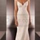 Martina Liana Cap Sleeve Wedding Dress Style 606 - A Line Wedding Dresses - Formal Wedding Dresses