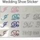 Wedding Rhinestone Shoe Stickers - I Do, Me Too, Help Me