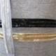 Chevron Beaded Sash / Belt in Gold, Silver, Black, Bronze, Gunmetal