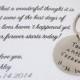 Groom gift from Bride key chain, Bride to GROOM gift on wedding day, Grooms keychain, wedding day gift from bride, Today until Forever
