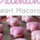 Valentine's Heart Macarons