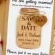 Custom Save the Date Magnet Set, Wood Save the Date, Wedding Save the Date, Wedding Accessories, Wooden Tags, Wedding favors, Mason Jar