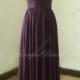 Simple strapless eggplant bridesmaid dress, prom gown,homecoming dress with sequined top